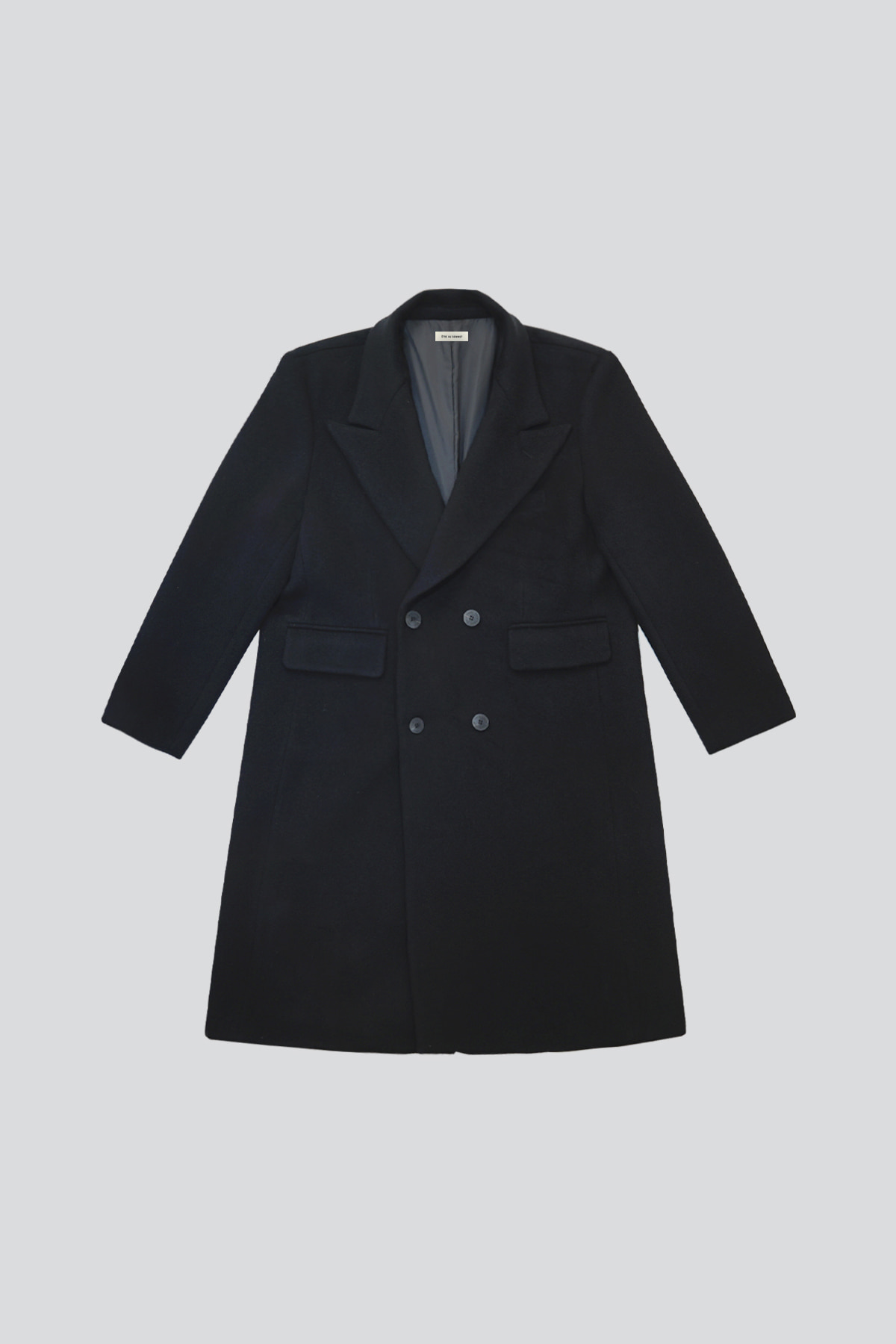 Oversized Cashmere Wool Jacket (Black/Unisex)